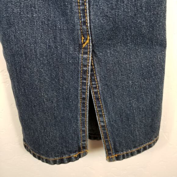 Abercrombie & Fitch Women's Kick Flare Split Hem Cropped Jeans Size 8 - Picture 6 of 8